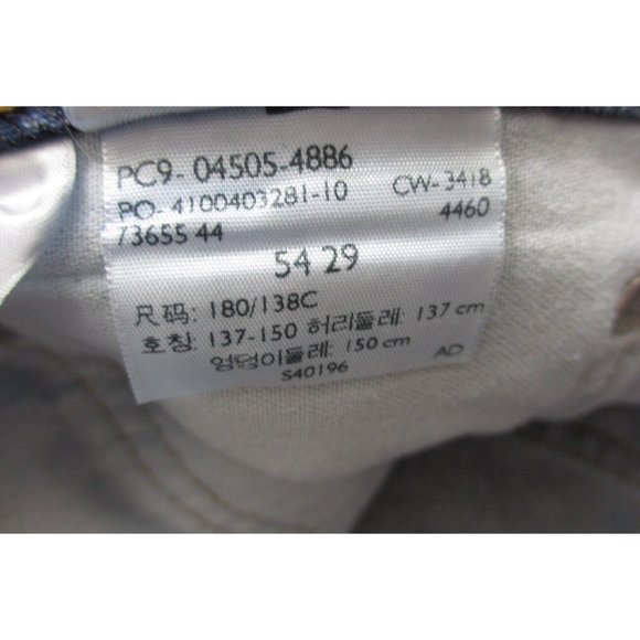 Levi's Men's 505 Jeans Size 54 x 29 Straight Leg Medium Wash - Picture 7 of 8